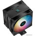 Кулер DeepCool AG400 DIGITAL PLUS (R-AG400-BKADMP-G-1) LGA1700/1200/115X/AM5/AM4/ ARGB Fan 120mm/ 4 TT / PWM / TDP 220W