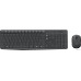 Комплект БЕСПРОВОДНОЙ Клавиатура + мышь Logitech MK235 Black (920-007949) (мышь радио (сенсор оптический), клавиатура радио, цвет черный)