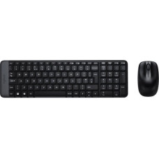 Комплект БЕСПРОВОДНОЙ Клавиатура + мышь Logitech MK220 Black (920-003236) (мышь беспроводная радио (сенсор оптический), 