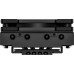 Кулер ID-Cooling IS-40-XT BLACK LGA1851/1700/1200/1151/1150/1155/1156/AM4, низкопрофильный 47mm, 800-2800об/мин, TDP 95W, PWM, 4 тепл.трубки прямого контакта, Black FAN 92mm 24шт/кор)