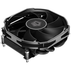 Кулер ID-Cooling IS-30A BLACK (AMD AM5/AM4, низкопрофильный 30mm, 800-3600об/мин, TDP 100W, PWM, 4 тепл.трубки прямого к