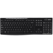 Клавиатура Беспроводная Logitech K270 Black (920-003058) Multimedia, USB (мультимедийная для ПК, интерфейс подключения -
