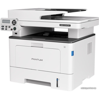 МФУ Pantum BM5100ADW (лазерный, черно-белый, формат A4 (210x297 мм), скорость ч/б печати 40 стр/мин, разрешение 1200 dpi, LAN, Wi-Fi)