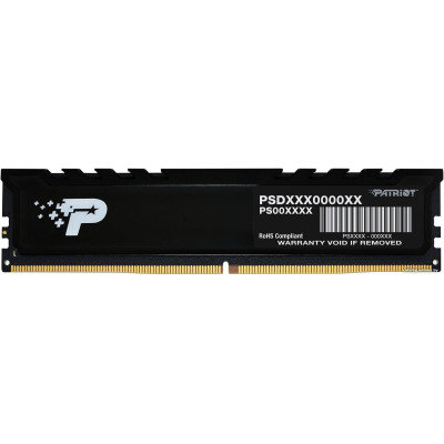 DDR5 16Gb PC-44800 5600MHz Patriot Signature Premium Line (PSP516G56002H1) CL46-46-46-90 with HS 