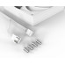 Вентилятор 120mm ID-Cooling AS-120-W 120x120x25мм (4Pin PWM, 27.2дБ, 2000об/мин) White