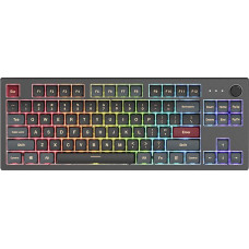 Клавиатура Montech MKey TKL Darkness (MK87DB) / игровая / механическая / Gateron G Pro 2.0 Brown- линейные свитчи 45гр. 