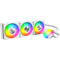 Система водяного охлаждения Montech HyperFlow ARGB 360 LGA 1700/1200/15X/2066/AM3/AM4/AM5 (TDP 350W, PWM, TRIPLE FAN 120