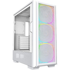 Корпус ATX Без БП Montech SKY TWO GX (MNT-ST-G-W) (Tempered Glass, 1xUSB 2.0, 1xUSB-A 3.2 5Гбит/с, 3x140mm ARGB FAN, HD 
