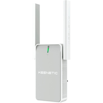 Усилитель Wi-Fi Keenetic Buddy 6 (KN-3411) 802.11ax (Wi-Fi 6), 2.4 ГГц/5 ГГц, до 3000 Mbps, 1xGigabit LAN