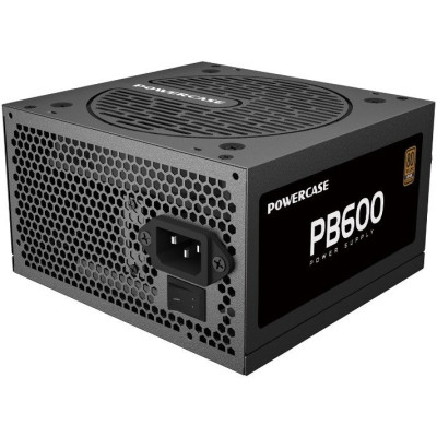 БП Powercase 600W PB600 (PS-600B-DC) (2.31 ATX, 600W, 80 Plus Bronze, APFC, DC-DC, 120mm Fan) (НЕ В СОСТАВЕ ПЭВМ)