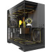 Корпус ATX Без БП Geometric Future Model 5 (Tempered Glass, 2xUSB-A 3.2 5Гбит/с, 1xUSB-C 2x2 20Гбит/с, HD Audio+Mic, VGA MAX 460mm, CPU MAX 180mm, пылевые фильтры) Black/Gray (НЕ СОСТАВЕ ПЭВМ)