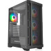Корпус ATX Без БП Powercase Ultimate Black (CUB-A4) (Tempered Glass, 2xUSB 2.0, 1xUSB-A 3.2 5Гбит/с, 4x120mm ARGB fans, 