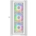 Корпус MicroATX Без БП Powercase ByteFlow Micro White (CAMBFW-A4) (Tempered Glass, 2xUSB 2.0, 1xUSB-A 3.2 5Гбит/с, 4х120mm ARGB fans, ARGB HUB, HD Audio+Mic, VGA MAX 305mm, CPU MAX 160mm, пылевые фильтры) White