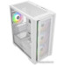 Корпус MicroATX Без БП Powercase ByteFlow Micro White (CAMBFW-A4) (Tempered Glass, 2xUSB 2.0, 1xUSB-A 3.2 5Гбит/с, 4х120mm ARGB fans, ARGB HUB, HD Audio+Mic, VGA MAX 305mm, CPU MAX 160mm, пылевые фильтры) White