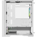 Корпус MicroATX Без БП Powercase ByteFlow Micro White (CAMBFW-A4) (Tempered Glass, 2xUSB 2.0, 1xUSB-A 3.2 5Гбит/с, 4х120mm ARGB fans, ARGB HUB, HD Audio+Mic, VGA MAX 305mm, CPU MAX 160mm, пылевые фильтры) White