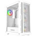 Корпус ATX Без БП Powercase Ultimate White (CUW-A4) (Tempered Glass, 2xUSB 2.0, 1xUSB-A 3.2 5Гбит/с, 4х120mm ARGB fans, ARGB HUB, HD Audio+Mic, VGA MAX 320mm, CPU MAX 155mm, пылевые фильтры) White