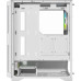 Корпус ATX Без БП Powercase Ultimate White (CUW-A4) (Tempered Glass, 2xUSB 2.0, 1xUSB-A 3.2 5Гбит/с, 4х120mm ARGB fans, ARGB HUB, HD Audio+Mic, VGA MAX 320mm, CPU MAX 155mm, пылевые фильтры) White