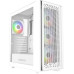 Корпус ATX Без БП Powercase ByteFlow White (CBFW-A4) (Tempered Glass, 2xUSB 2.0, 1xUSB-A 3.2 5Гбит/с, 4х120mm ARGB fans, ARGB HUB, HD Audio+Mic, VGA MAX 330mm, CPU MAX 168mm, пылевые фильтры) White