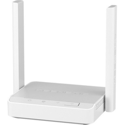 Wi-Fi роутер Keenetic Starter KN-1121 (802.11n (Wi-Fi 4), 2.4 ГГц, до 300 Mbps, 802.1X, WAN, 3xFast LAN)