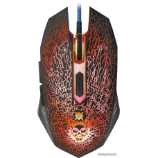 Мышь Defender Shock GM-110L (полноразмерная игровая мышь для ПК, проводная USB, сенсор оптический 3200 dpi, 6 кнопок, ко