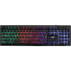 Клавиатура Defender Arx GK-196L (игровая для ПК, мембранная, пластик, интерфейс подключения - USB-A, подсветка, влагозащ