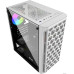 Корпус MicroATX Без БП Powercase Mistral Micro T3W (CMIMTW-L3) (Tempered Glass, 2xUSB 2.0, 1xUSB-A 3.2 5Гбит/с, 2x140mm + 1x120mm 5-color FAN, HD Audio+Mic, VGA MAX 280mm, CPU MAX 185mm, пылевые фильтры) White