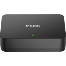 Коммутатор D-Link DGS-1005A/G1A (неуправляемый, настольный, матрица 10 Гбит/с, 7.44 Mpps, 5xGbit)