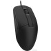 Мышь A4Tech OP-335S черный проводная USB, сенсор оптический 1200 dpi, 3 кнопки, колесо с нажатием и отклонением, цвет черный