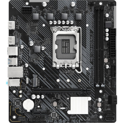 MB ASRock H610M-H2/M.2 Soc-1700 (H610) PCI-Ex16 PCI-Ex1 M.2 1GbE LAN 2xDDR4 3200MHz 2xHDMI mATX RTL