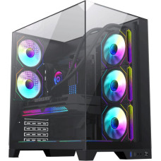 Корпус ATX Без БП GameMax Infinity Plus (Tempered Glass(передняя, боковая, верхняя стенки), USB3.0*1+1xType-C, HD Audio+