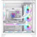 Корпус ATX Без БП GameMax Infinity Plus (Tempered Glass(передняя, боковая, верхняя стенки), USB3.0*1+1xType-C, HD Audio+Mic, 8x120mm ARGB Fan is not on, 2x140mm ARGB Fan is not on VGA MAX 400mm, CPU MAX 160mm, пылевые фильтры) White