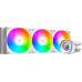 Система водяного охлаждения ID-Cooling FX360 INF WHITE LGA1851/1700/1200/115X,  AMD AM5/AM4 (TDP 350W, ARGB FAN and PUMP, PWM, TRIPLE FAN 120mm) RET