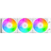 Система водяного охлаждения ID-Cooling FX360 INF WHITE LGA1851/1700/1200/115X,  AMD AM5/AM4 (TDP 350W, ARGB FAN and PUMP, PWM, TRIPLE FAN 120mm) RET