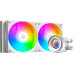 Система водяного охлаждения ID-Cooling FX240 INF WHITE LGA1851/1700/1200/115X,  AMD AM5/AM4 (TDP 300W, ARGB FAN and PUMP, PWM, DOUBLE FAN 120mm) RET