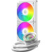 Система водяного охлаждения ID-Cooling FX240 INF WHITE LGA1851/1700/1200/115X,  AMD AM5/AM4 (TDP 300W, ARGB FAN and PUMP, PWM, DOUBLE FAN 120mm) RET