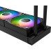 Система водяного охлаждения ID-Cooling DASHFLOW 360 XT PRO BLACK (LGA2066/2011/1851/1700/1200/115X, AMD AM5/AM4) /ARGB подсветка/ /TRIPLE FAN 120mm/ RET