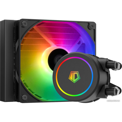 Система водяного охлаждения ID-Cooling FX120 ARGB BLACK LGA2066/2011/1700/1200/115X, AMD AM5/AM4, PWM, ARGB FAN 120mm) RET