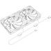 Система водяного охлаждения ID-Cooling FX240 PRO WHITE LGA20XX/1700/1200/115X/AM4/AM5 (4шт/кор,TDP 300W, BLACK FAN and PUMP, PWM, DUAL FAN 120mm, белый) RET