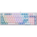 Клавиатура Defender Hawk GK-418 (игровая для ПК, механическая, Outemu Red, ход линейный, пластик, интерфейс подключения - USB-A, цвет белый) (45421)