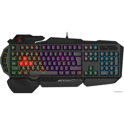 Клавиатура A4Tech Bloody B310N (игровая для ПК, мембранная, пластик, интерфейс подключения - USB-A, подсветка, цвет черный)