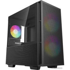 Корпус MicroATX Без БП Deepcool CH360 (R-CH360-BKAPE3-G-1) (Tempered Glass, 1xUSB-A 3.2 5Гбит/с, 1xUSB-C 3.2 5Гбит/с, 3x