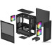 Корпус MicroATX Без БП Deepcool CH360 (R-CH360-BKAPE3-G-1) (Tempered Glass, 1xUSB-A 3.2 5Гбит/с, 1xUSB-C 3.2 5Гбит/с, 3x120mm ARGB Fan, HD Audio+Mic, 1x3.5
