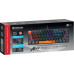 Клавиатура Defender Apex GK-002 (USB) (45003) (стандартная для ПК, механическая, Outemu Red, ход линейный, пластик, интерфейс подключения - USB-A, цвет черный/серый)
