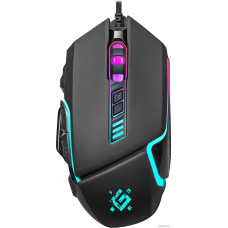 Игровая мышь Defender Furia GM-543 Rainbow (52543) (полноразмерная игровая мышь для ПК, проводная USB, сенсор оптический