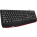 Клавиатура Defender ATOM HB-546 Black (45546) (стандартная для ПК, мембранная, пластик, интерфейс подключения - USB-A, цвет черный)