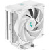 Кулер DeepCool AG400 DIGITAL WH (R-AG400-WHNDMN-G-1) LGA1700/1200/115X/AM5/AM4 (9шт/кор, TDP 220W, PWM, Fan 120mm, 4 тепл. трубки, белый) RET Кулер DeepCool AG400 DIGITAL WH (R-AG400-WHNDMN-G-1) LGA1700/1200/115X/AM5/AM4 (9шт/кор, TDP 220W, PWM, Fan 120mm, 4 тепл. трубки, белый) RET