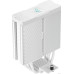 Кулер DeepCool AG400 DIGITAL WH (R-AG400-WHNDMN-G-1) LGA1700/1200/115X/AM5/AM4 (9шт/кор, TDP 220W, PWM, Fan 120mm, 4 тепл. трубки, белый) RET
