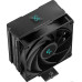 Кулер DEEPCOOL AG400 DIGITAL BK LGA1700/1200/115X/AM5/AM4 (9шт/кор, TDP 220W, PWM, Fan 120mm, 4 тепл. трубки, черный) RE