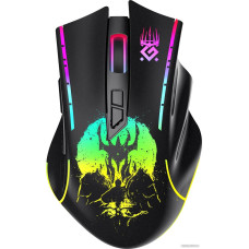Мышь беспроводная Defender Kronos GM-695 (52695) (нполноразмерная игровая мышь для ПК, беспроводная радио, сенсор оптиче