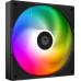 Вентилятор 120mm ID-Cooling AS-120-ARGB-K 120x120x25мм (60шт./кор, PWM, резиновые углы, черный, 300-2000об/мин, супертихий) BOX